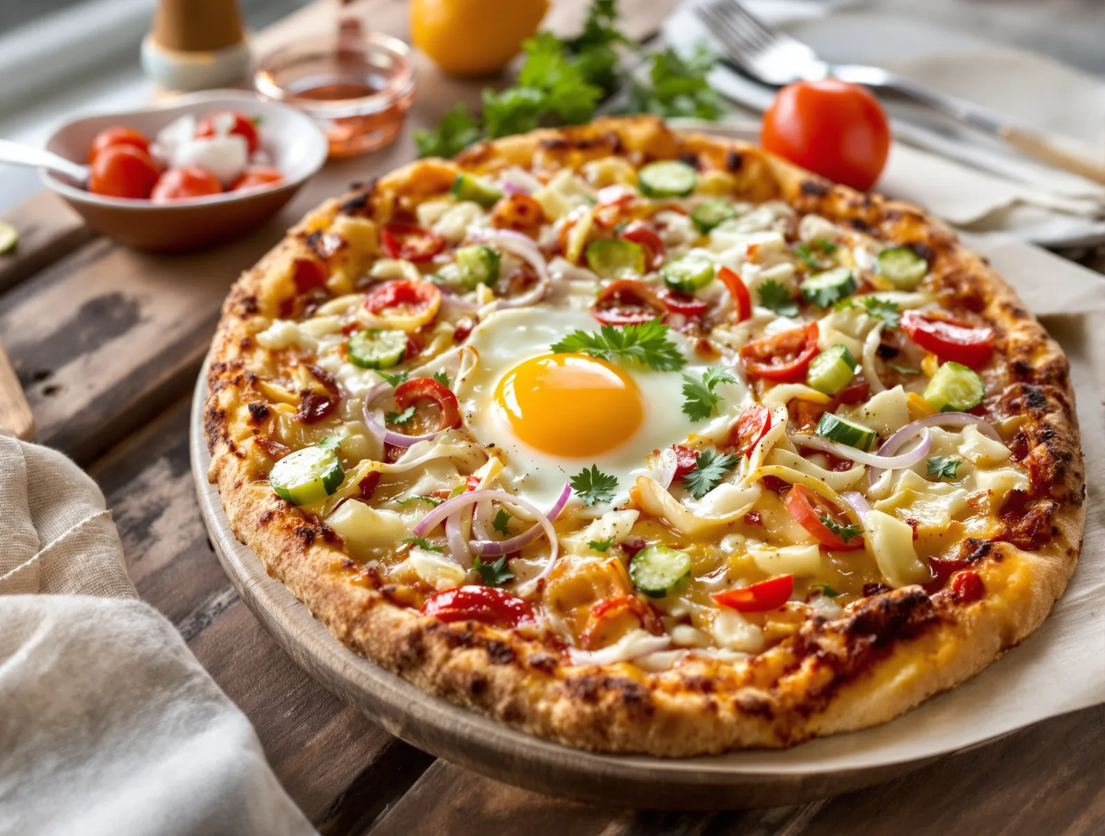 Zemiaková pizza na panvici